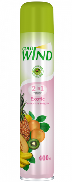 Освежитель воздуха Gold Wind 400мл Exotic (У-12) /52-240/ Освежитель воздуха Gold Wind 400мл Exotic (У-12) /52-240/