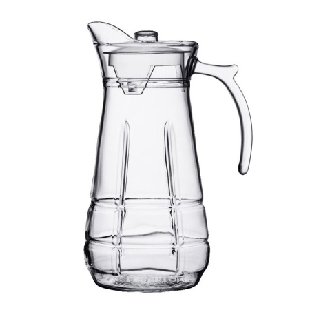 Кувшин 1,7л стекло с крышкой /YZH-36/