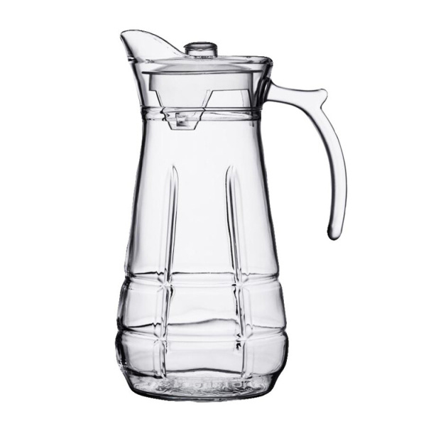 Кувшин 1,7л стекло с крышкой /YZH-36/