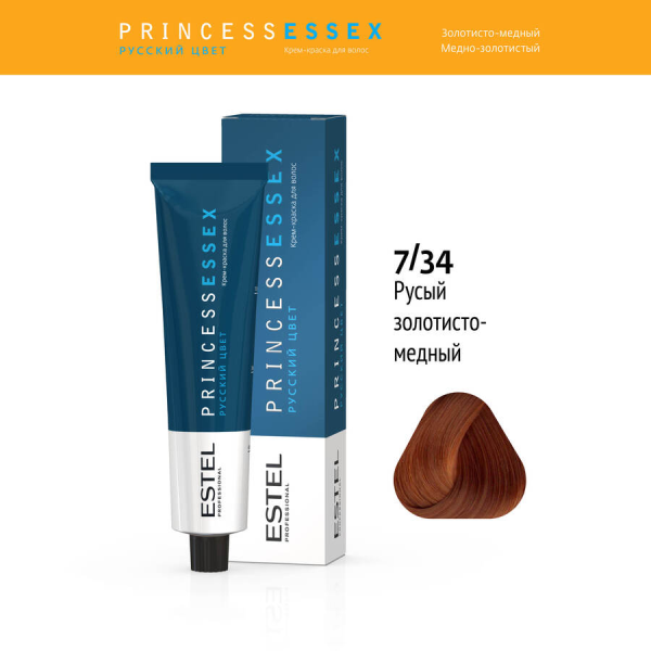 Professional ESSEX PRINCESS  7/34 русый золотисто-медный 60мл (У-40)