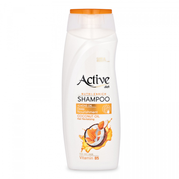 Шампунь  ACTIVE CARE & BEAUTY 350мл с кокосовым маслом и витамином В5