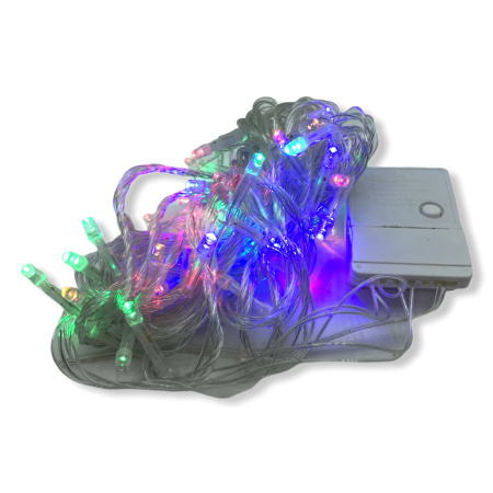 Гирлянда 50 ламп 6,0м цветная