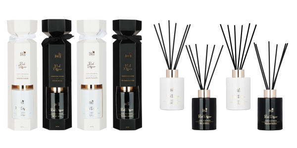 Диффузор Black&White, 80мл, wood sage, white flower, bluebell, pear and freesia NEW GALAXY (У-4)