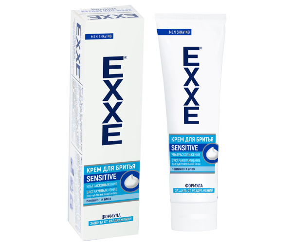 Крем для бритья EXXE Sensitive 100мл для чувствительной кожи /C0006328/