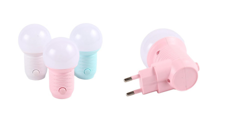 Светильник-ночник  с проектором 4*7*9,5см