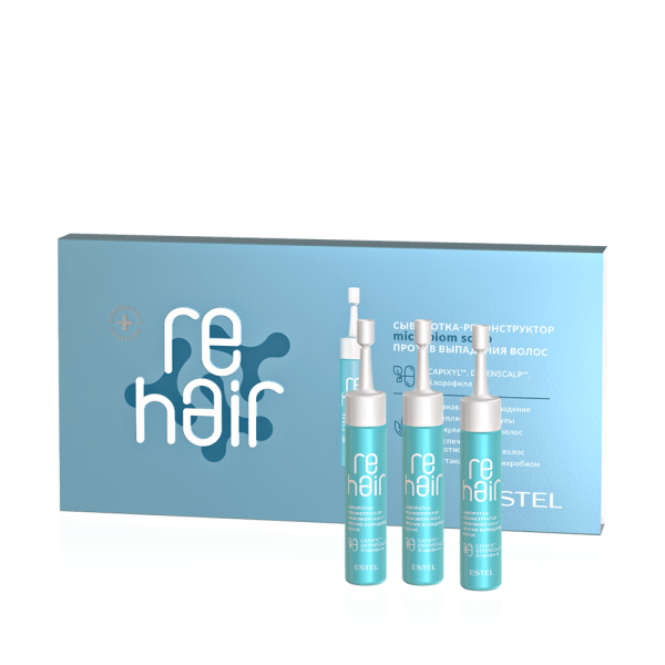 ESTEL reHAIR RE/SK10B Сыворотка-реконструктор против выпадения волос Microbiom scalp