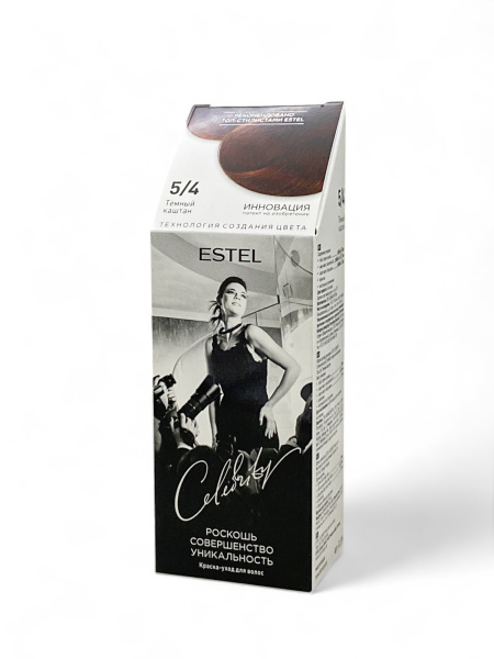ESTEL CELEBRITY 5/4 темный каштан /011254/