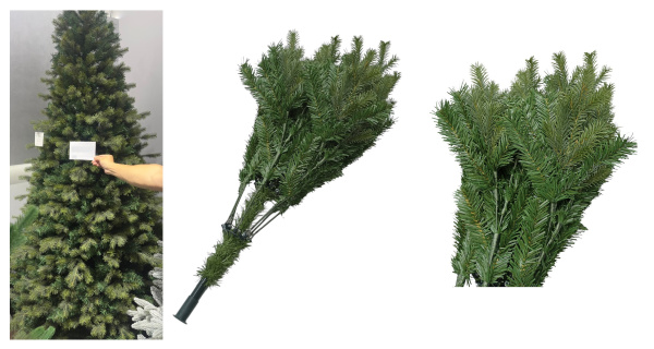 Елка 210см зеленая /1560Т/