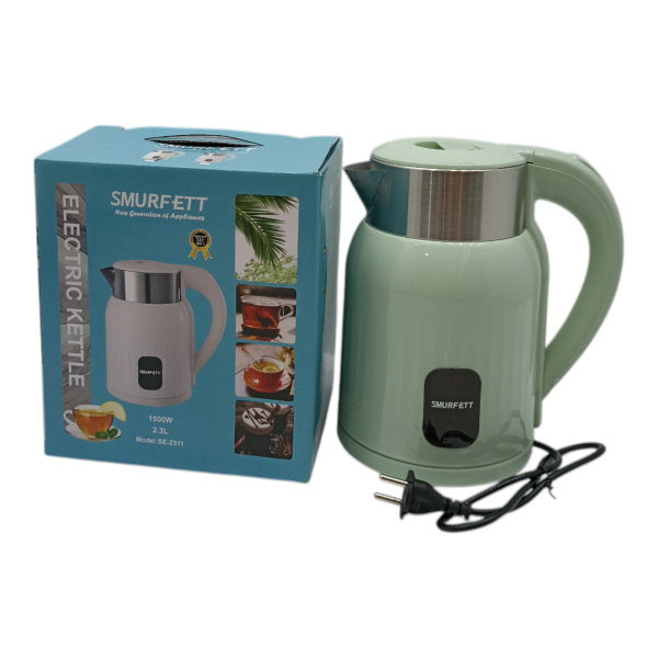 Чайник эл. 2,3л, 1500Вт, пластик/металл  /SE-2311/ (У-16)
