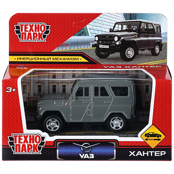 Машина инерц. "Технопарк" Uaz Hunter 10.5см (У-72)