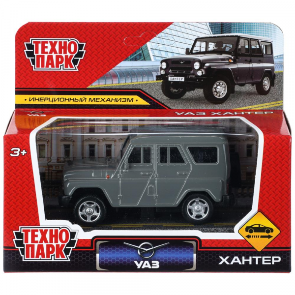 Машина инерц. "Технопарк" Uaz Hunter 10.5см (У-72)