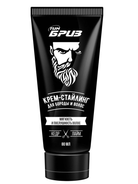 Крем-стайлинг для бороды и волос 80мл ТимБриз (У-12)