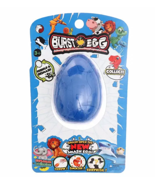 Набор игровой Морские жители в яйце 14*8,5*4,5см