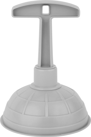 Вантуз d-12,5см Disco серебряный