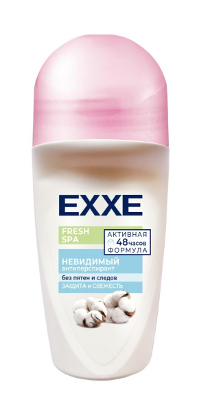 Дезодорант жен. Exxe roll 50мл fresh SPA невидимый