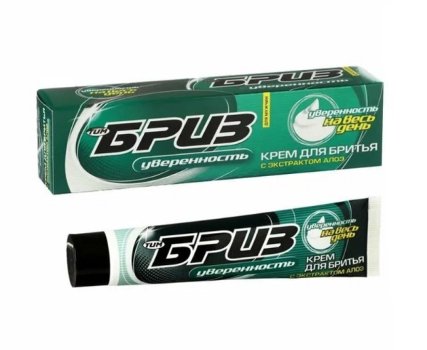 Крем для бритья ТимБриз 75мл Уверенность с экстрактом алоэ (У-16)