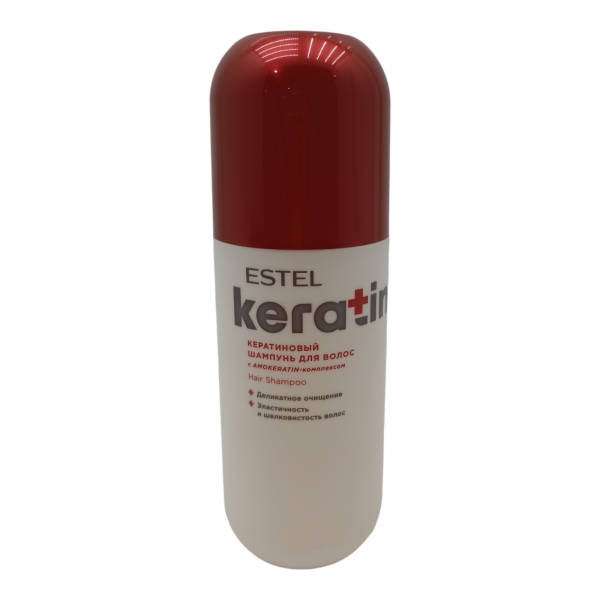 ESTEL KERATIN EK/S400 Кератиновый шампунь 400мл 