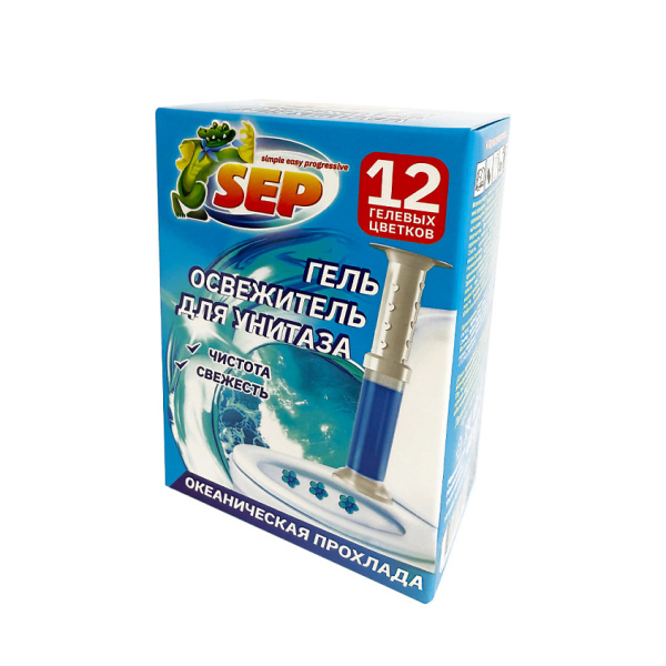 Освежитель для унитаза SEP 48г Океаническая прохлада (У-12)