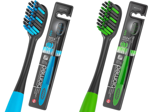 Зубная щетка Biomed Black /982-019/