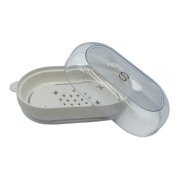 Мыльница дорожная 13,5*8,5*5,5см