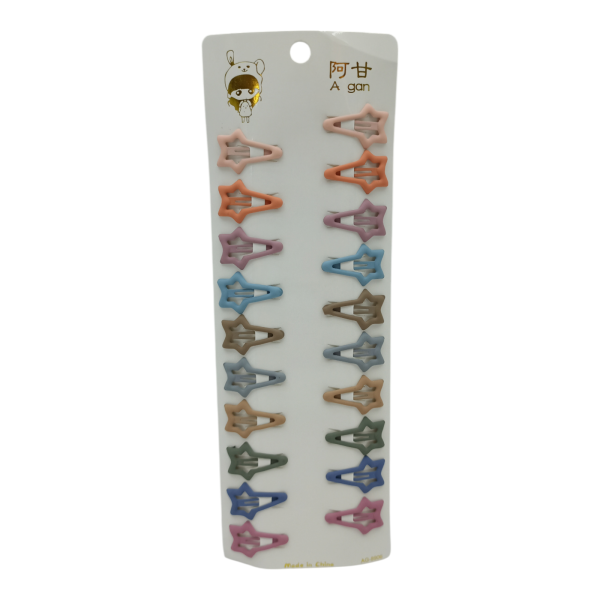 Зажим для волос "тик-так" (У-20)