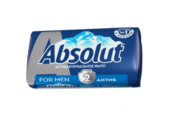 Мыло Absolut For men 90г лемонграсс и мята (У-6)