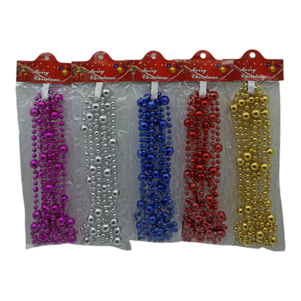 Бусы на елку 2,7м /QS282-GS20048/ (У-12) Бусы на елку 2,7м /QS282-GS20048/ (У-12)