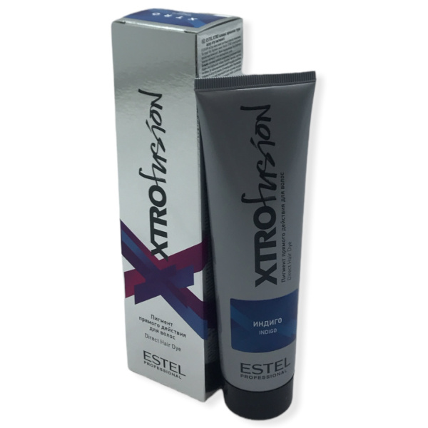 Professional Estel XTRO EX/FI100 Пигмент прямого действия для волос Индиго 100мл