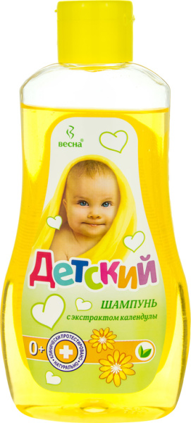 Шампунь детский Весна 280мл с экстрактом календулы (У-16)