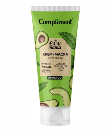 Крем-маска для лица Compliment Ecomania 130мл (У-12)