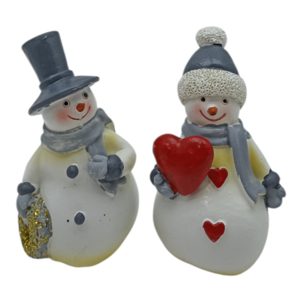 Сувенир-фигура интерьерная Снеговик 7,5см /YC694/ (У-2)