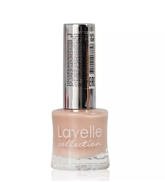 Лак для ногтей Lavelle Gel Polish т. 08 кремово-песочный 10мл
