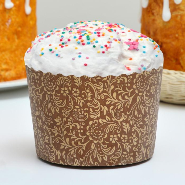 Форма для выпечки бумажная 11*8,5см