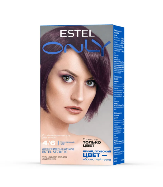 ESTEL ONLY 4/6 шатен фиолетовый