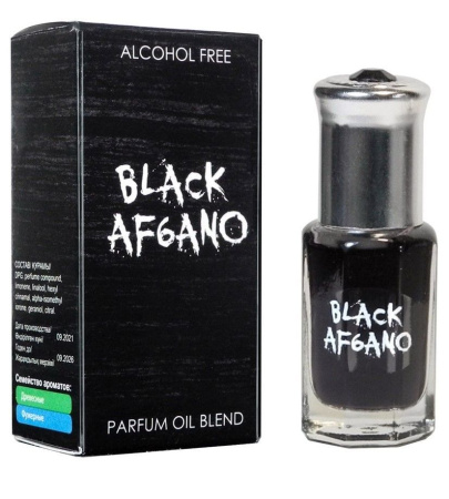 Масло парфюмированное женское 6мл Black Af6ano