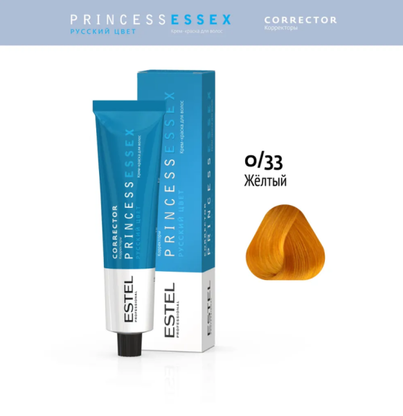 Professional ESSEX PRINCESS CORRECT 0/33 желтый 60мл