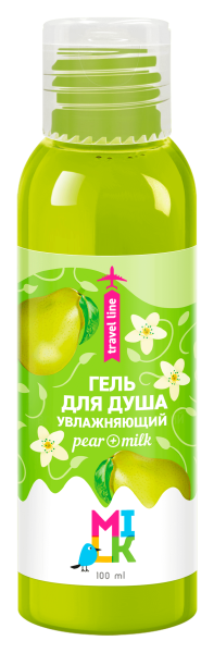 Гель для душа Milk 100мл увлажняющий (У-12)