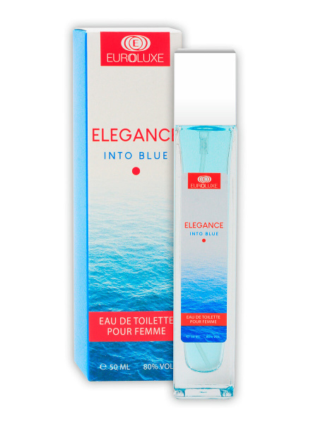 Т/вода женская  50мл Euroluxe Elegance Into Blue