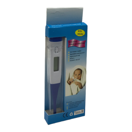 Термометр аптечный детский электронный с сигналом