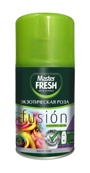 Освежитель воздуха Master Fresh 250мл сменный баллон Экзотическая роза /С0006323/