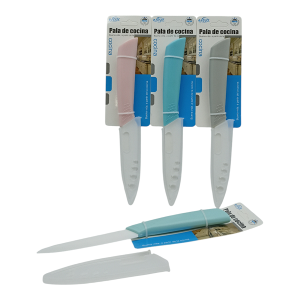 Нож кухонный керамический в чехле  4"