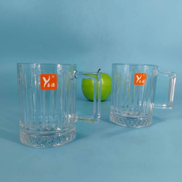 Кружка стекло 200мл "Дождь"