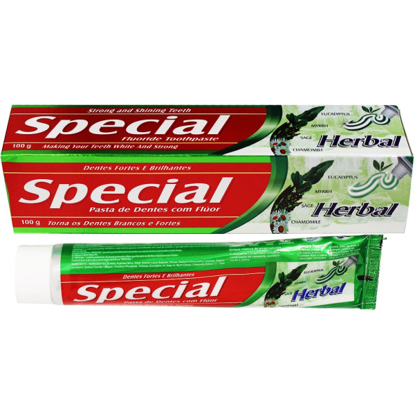 Зубная паста Special Herbal 100гр С экстрактом трав 
