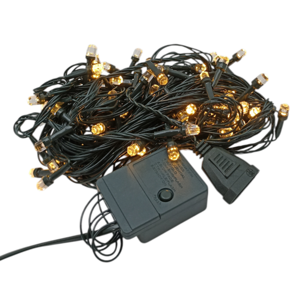 Гирлянда 80 ламп 9,0м шампань