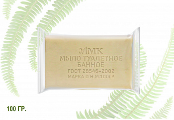 Мыло Банное 100г в прозрачной обертке (У-80)