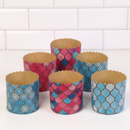 Форма для выпечки бумажная 9*9см