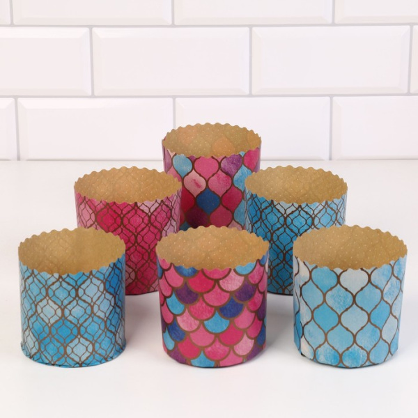 Форма для выпечки бумажная 9*9см