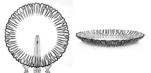 Блюдо 31,5см из упрочненного стекла Аврора Pasabahce