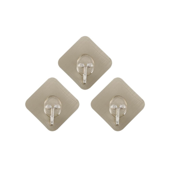 Крючок на липучке 3шт 10,5*24см