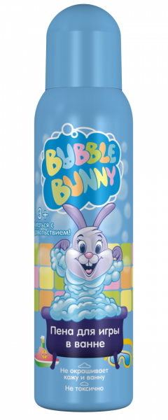 Пена для ванны детская BUBBLE BUNNY голубая 160мл (У-12) Пена для ванны детская BUBBLE BUNNY голубая 160мл (У-12)